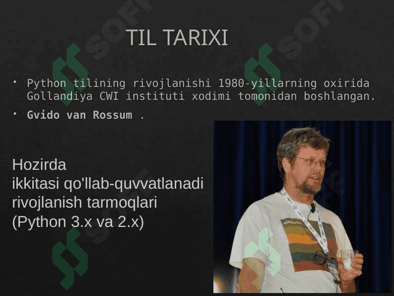 DASTURLASH TILI PYTHON 5
