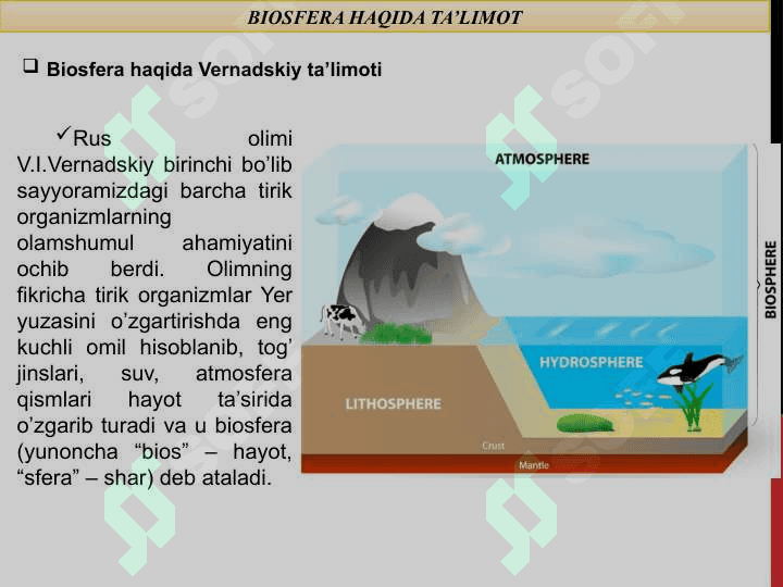 BIOSFERA HAQIDA TA’LIMOT 2