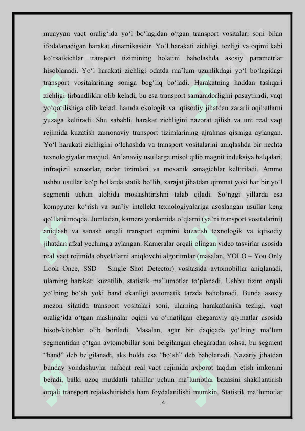 O‘qlarni sanash orqali yo‘lning bo‘sh bandligini nazorat qilish tizimi(ESSO) M.docx 4