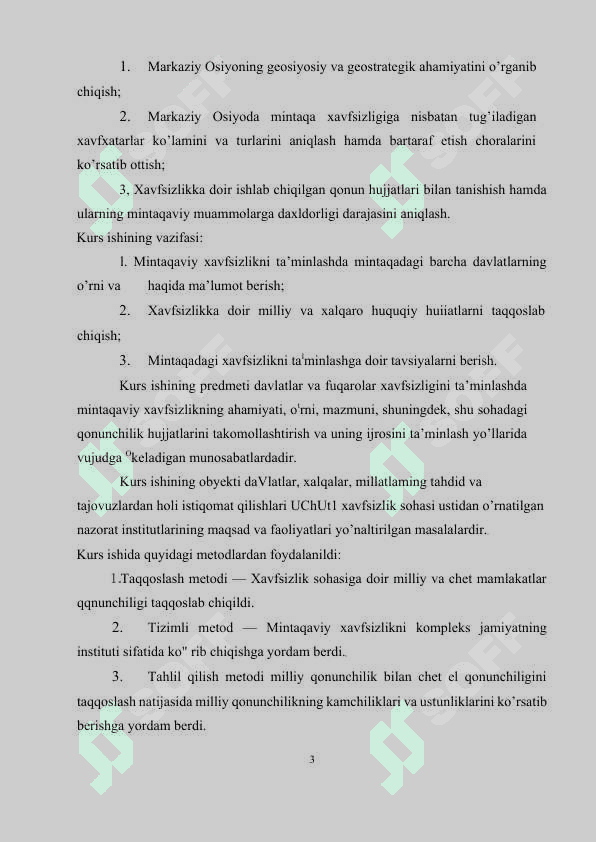Markaziy Osiyoda mintaqaviy xavfsizlik masalalari 3