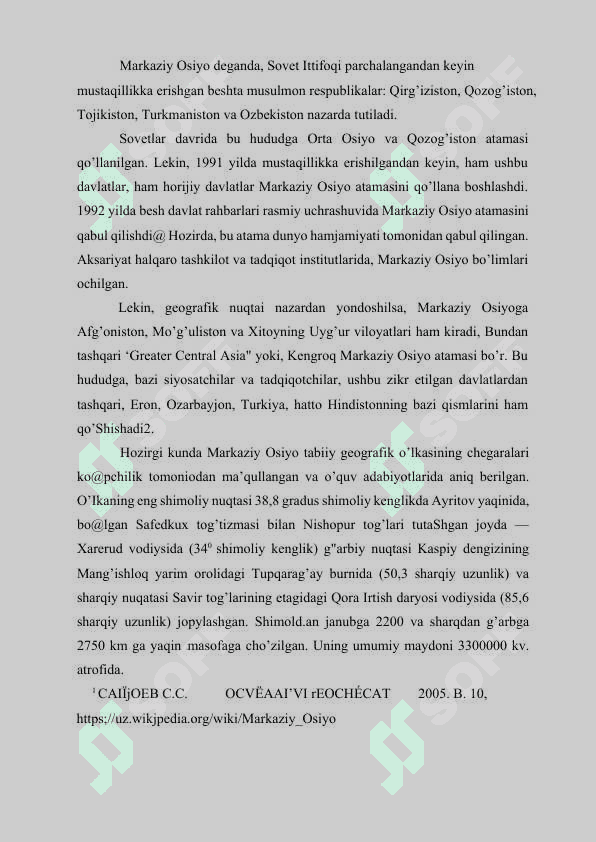 Markaziy Osiyoda mintaqaviy xavfsizlik masalalari 6