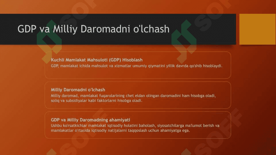 iqtisodiy oʻsish tushunchasi va oʻlchanishi va neokeynscha modellari 4