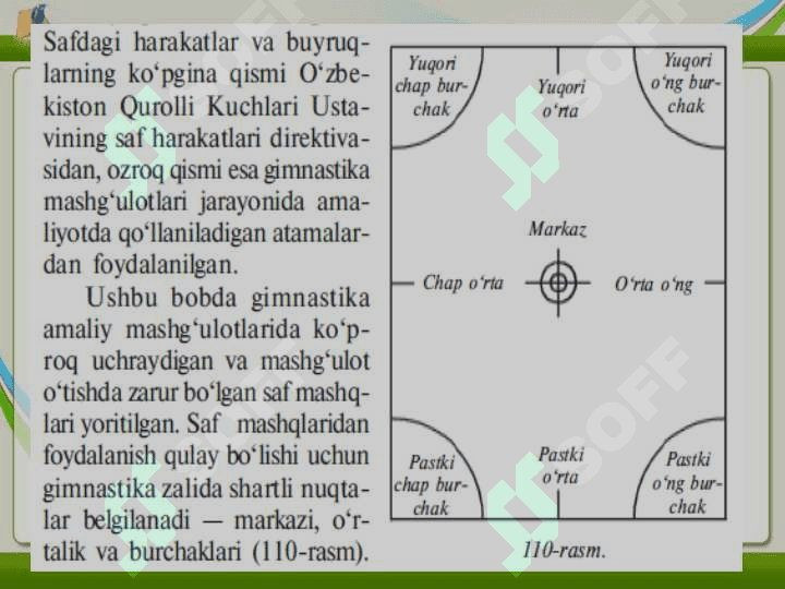 Saf mashqlari 3