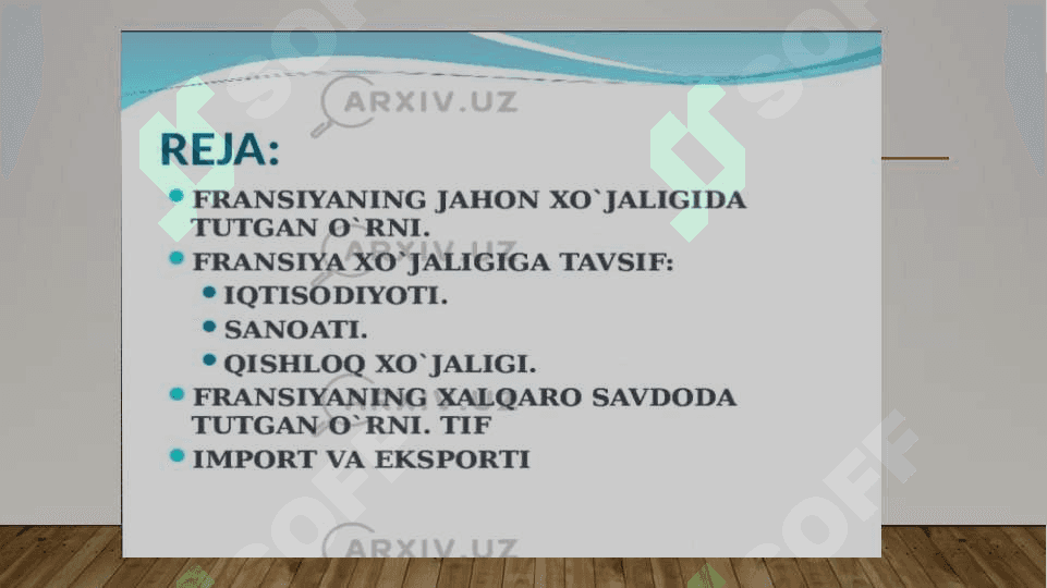 Fransiya iqtisodiyoti 2