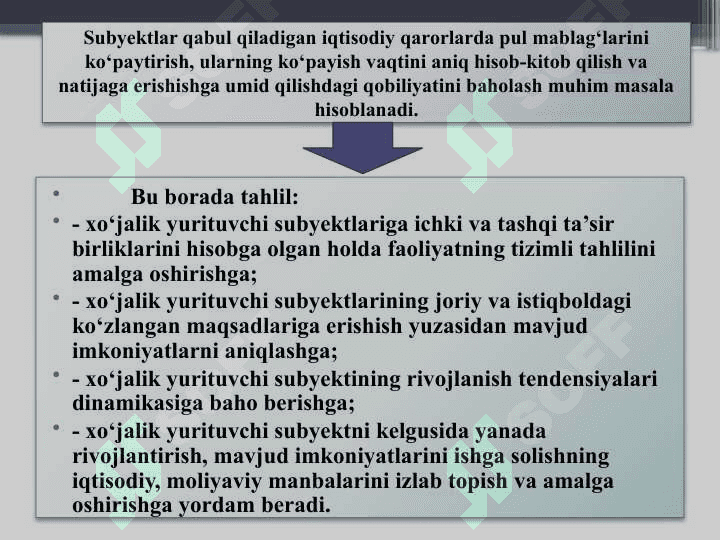 Moliyaviy tahlil fanining nazariy asoslari 6