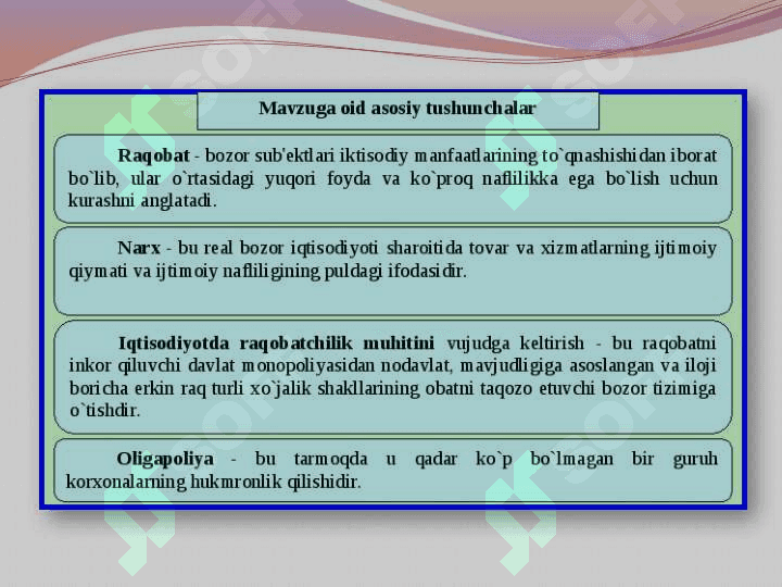 Monopolistik raqobat va oligopoliya 3