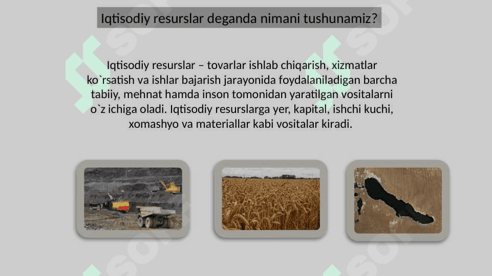 Mikroiqtisodiyotga kirish Iqtisodiy bazis tushunchalar 4