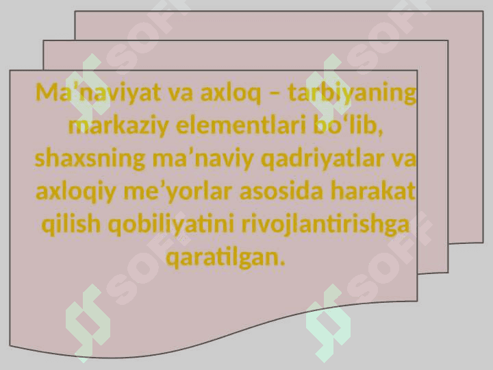 Tarbiya jarayoni mohiyati va mazmuni .Tarbiya qonuniyatli va tamoyillari 3