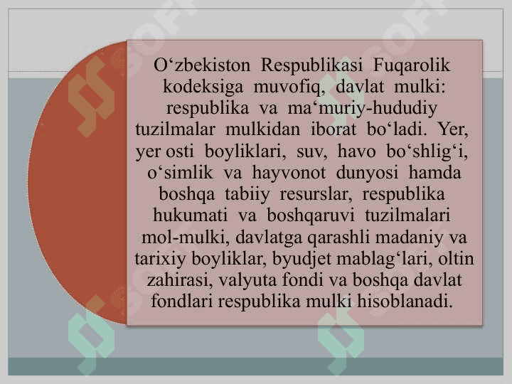 QISHLOQ XO‘JALIGIDA MULK VA TADBIRKORLIK SHAKLLARI, ULARNING BOZOR SHAROITIDA RIVOJLANISHI 5
