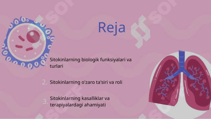 Sitokinlar tasnifi 2