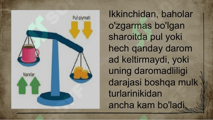 Pul bozorida muvozanat 3