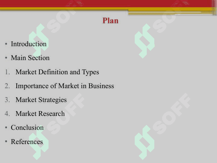 Terms related to the "market" concept within Business English lexicon 2