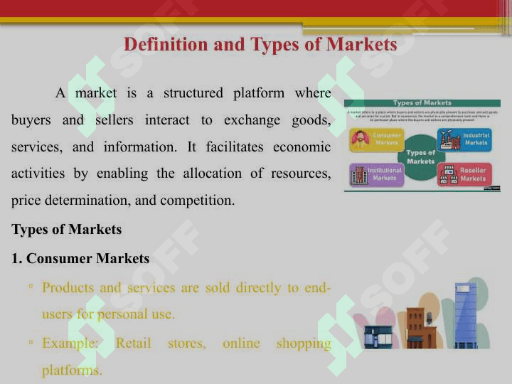 Terms related to the "market" concept within Business English lexicon 4
