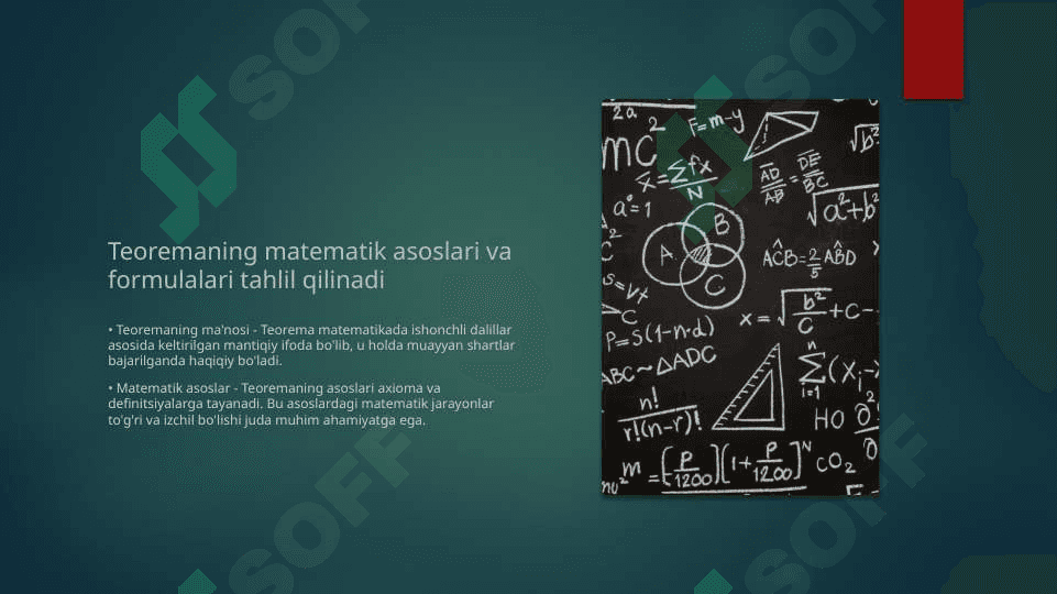 SHTURM TEOREMASI VA UNING TATBIQLARI 3