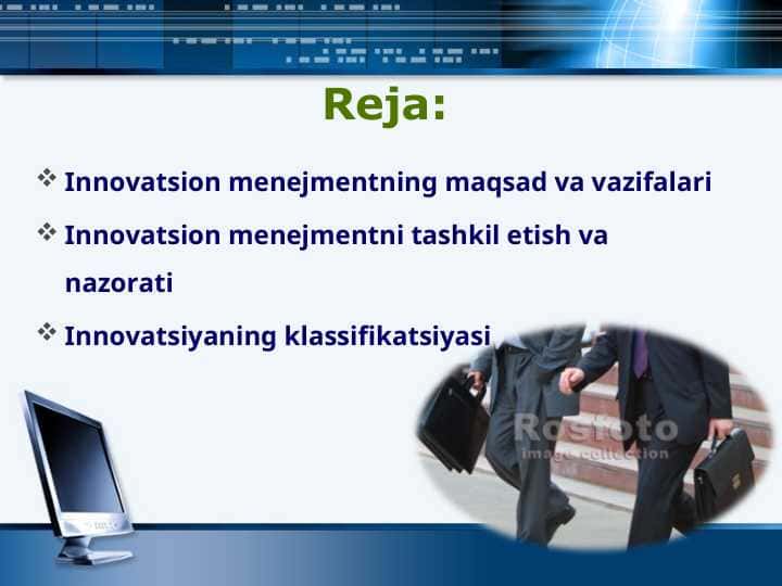 Innovatsion menejmentning maqsad va vazifalari