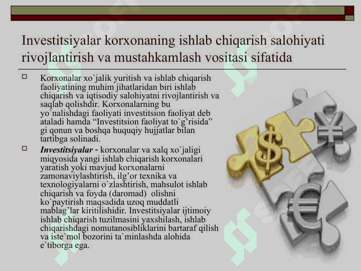 INVESTITSIYA VA INVESTITSION FAOLIYAT STATISTIKASI 3