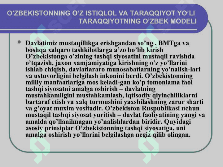 Bozor iqtisodiyoti mazmuni 2