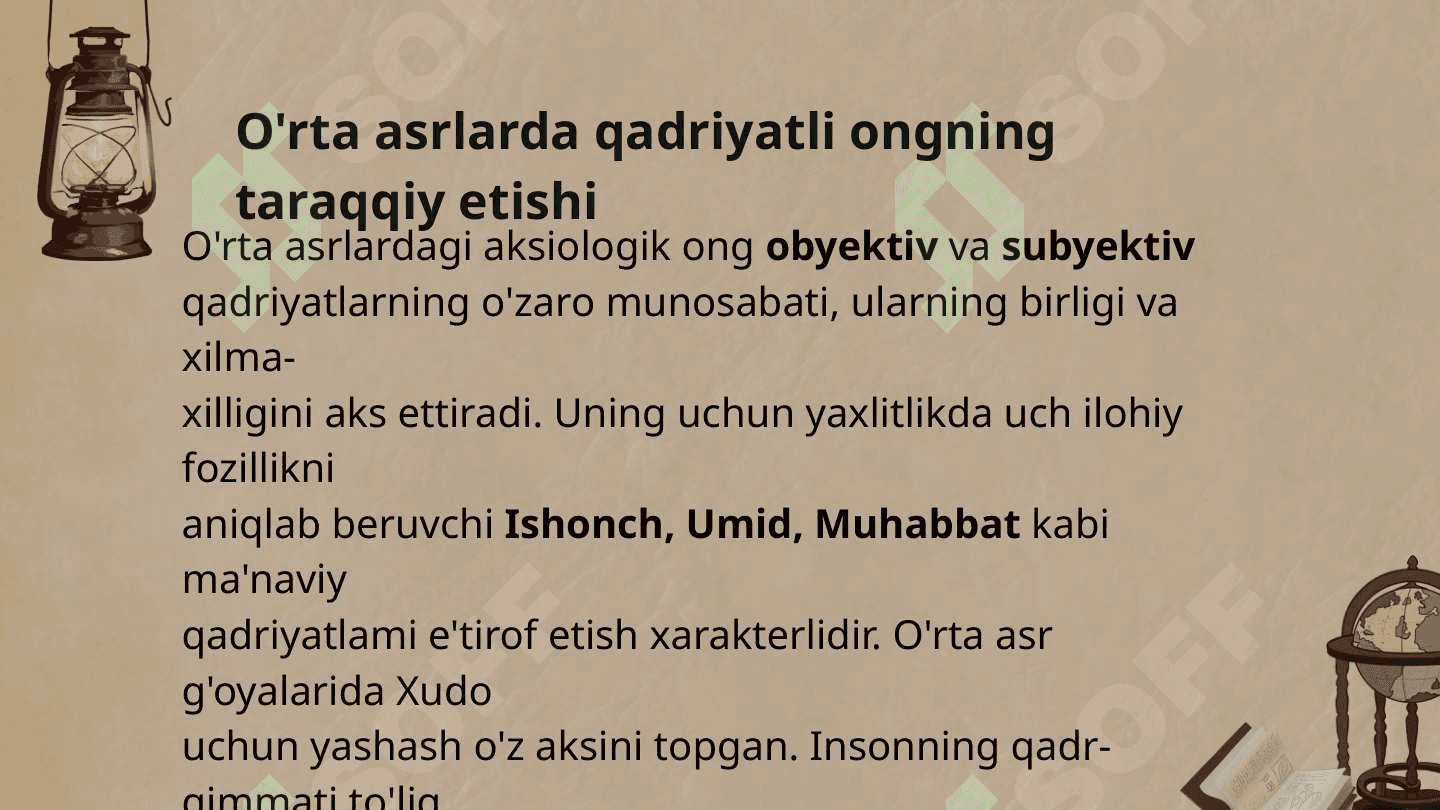 Oʻrta asrlar pedagogikasida aksiologik yondashuvlar 2