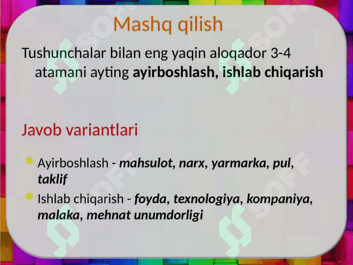 Iqtisodiy faoliyat 4