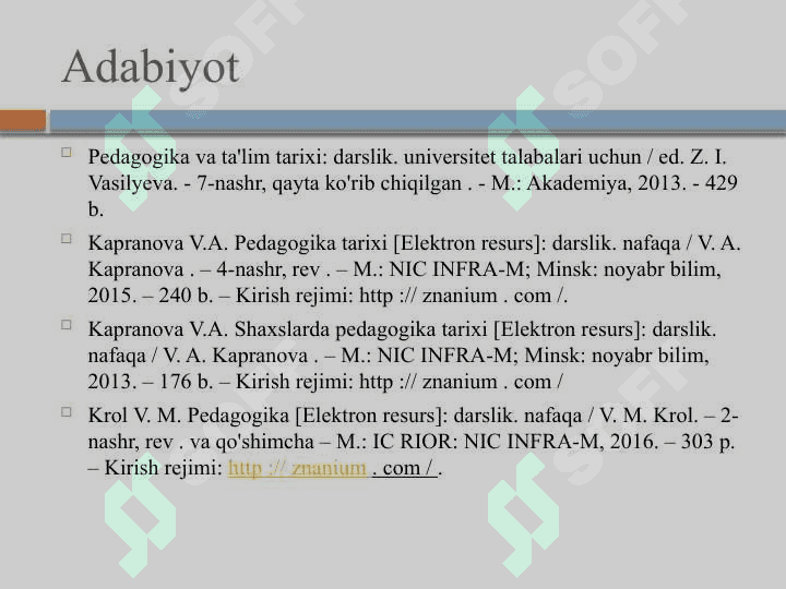 Pedagogika_tarixi_o'quv_fani_va_ilmiy_bilimlar_tarmog'i_sifatida 4