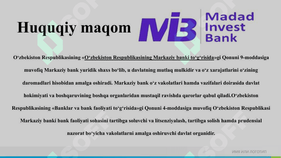 Madad Invest Bank aksiyadorlik tijorat banki 3