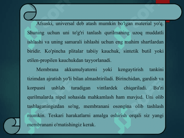 Biologik membranani tuzilishi va funksiyalari 3
