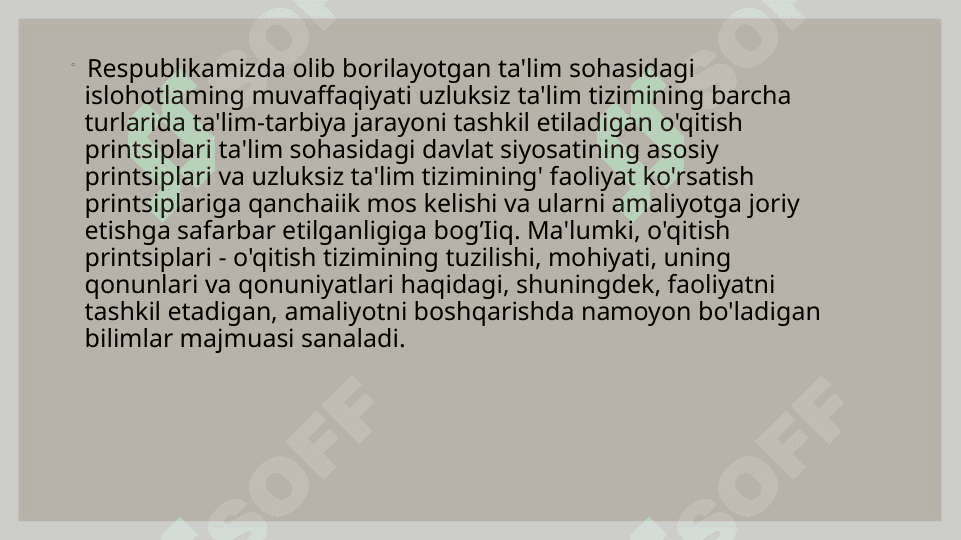 Biologiya o’qitish metodikasining dolzarb muammolariga bag’ishlangan anjumanlar uchun ma’ruza va taqdimot materiallari  tayyorlash 4