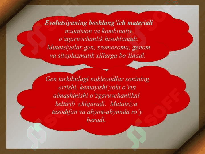 Evolutsiyaning sintetik nazariyasi 4