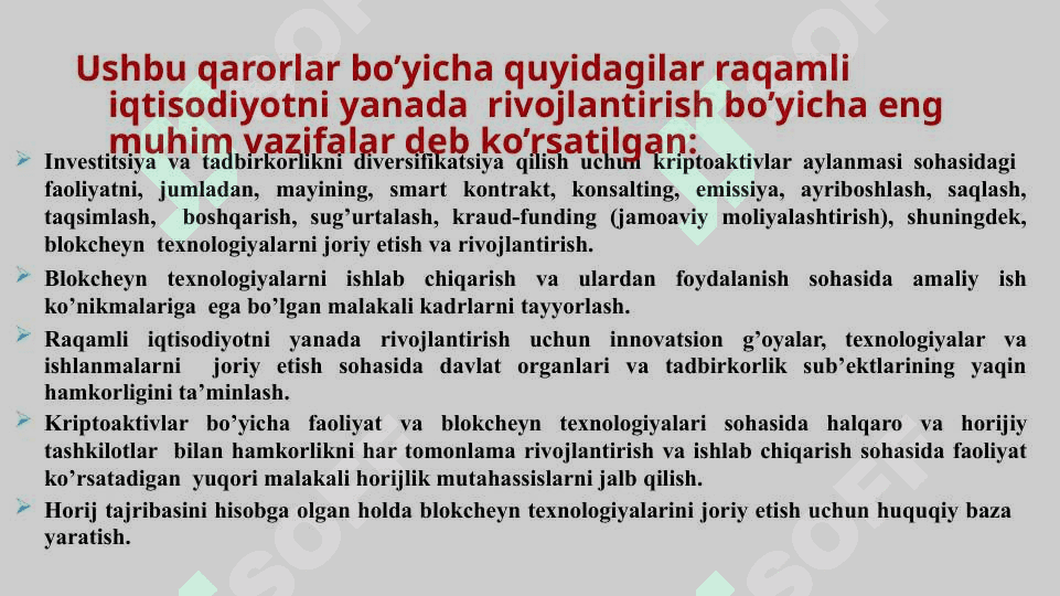 Kriptovalyuta va blokcheyn texnologiyasi va uni o’rganishning nazariy va amaliy ahamiyati 4