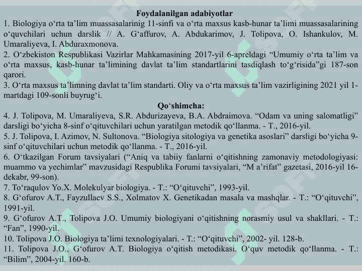 HAYOTNING HUJAYRA DARAJASI 3