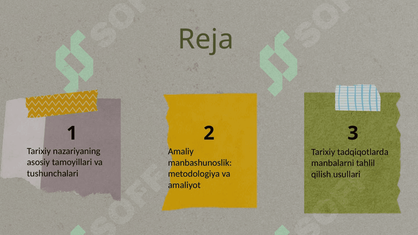 Tarixiy nazariya va amaliy manbashunoslik 2