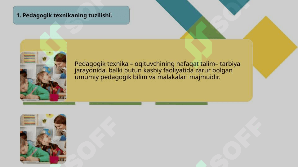 Pedagogik texnika haqida tushuncha 7