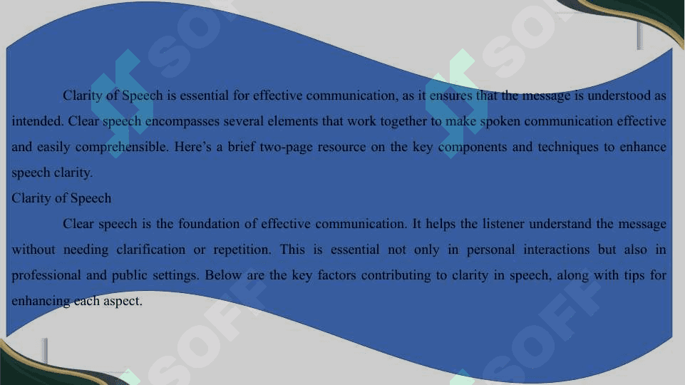 Communikative qualities of speech. 2