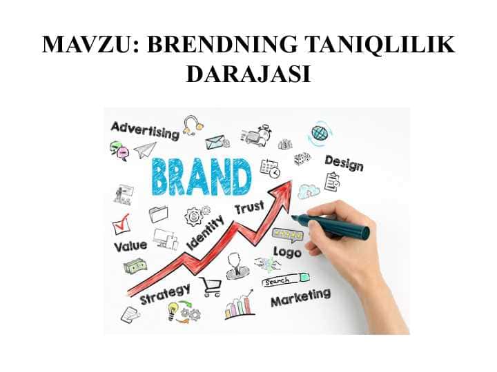 Brendning taniqlilik darajasi 1