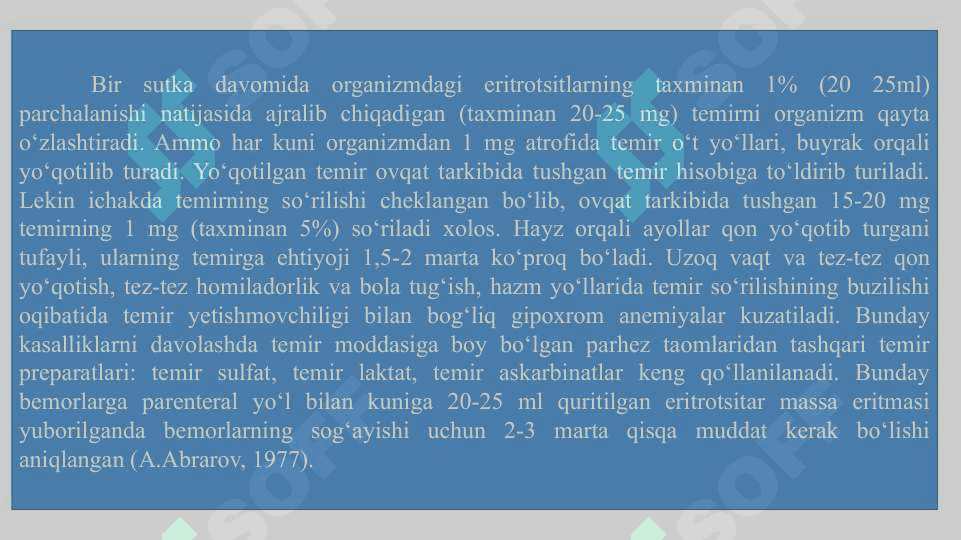 TEMIR ALMASHINUVI, GEMOSTAZ 7