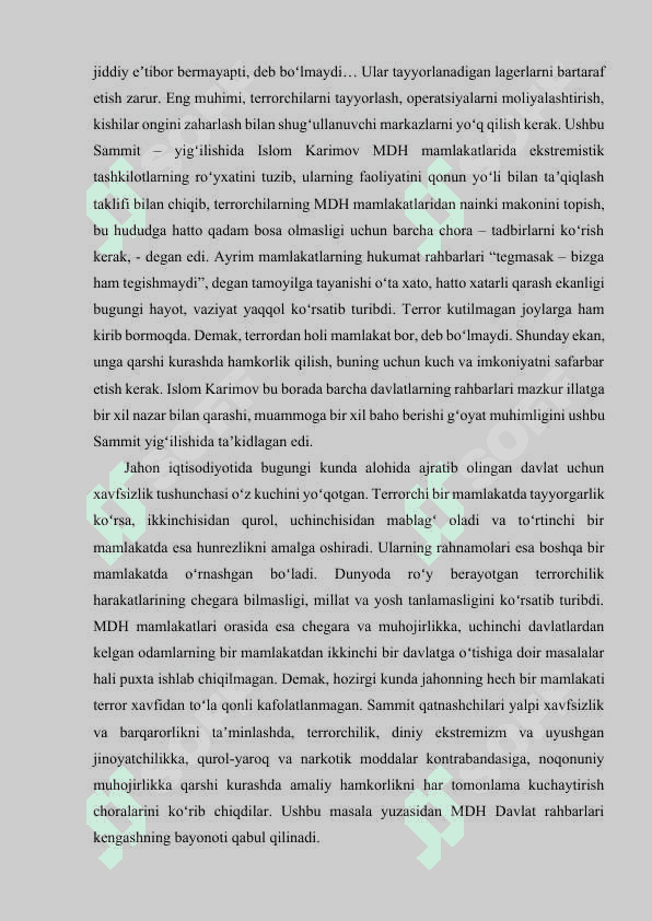 Mustaqil Davlatlar Hamdoʻstligi davlatlari va ularning iqtisodiy rivojlanishi 7