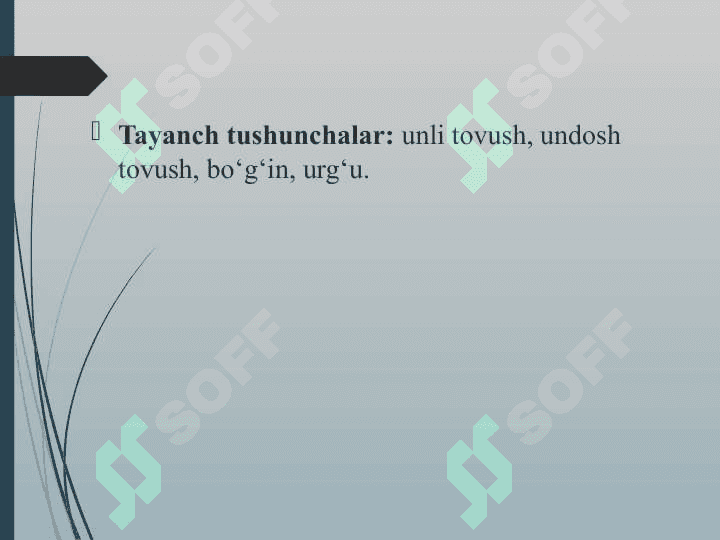 ONA TILINING FONETIK VOSITALARI: NUTQ TOVUSHLARI URG‘U, OHANG 3