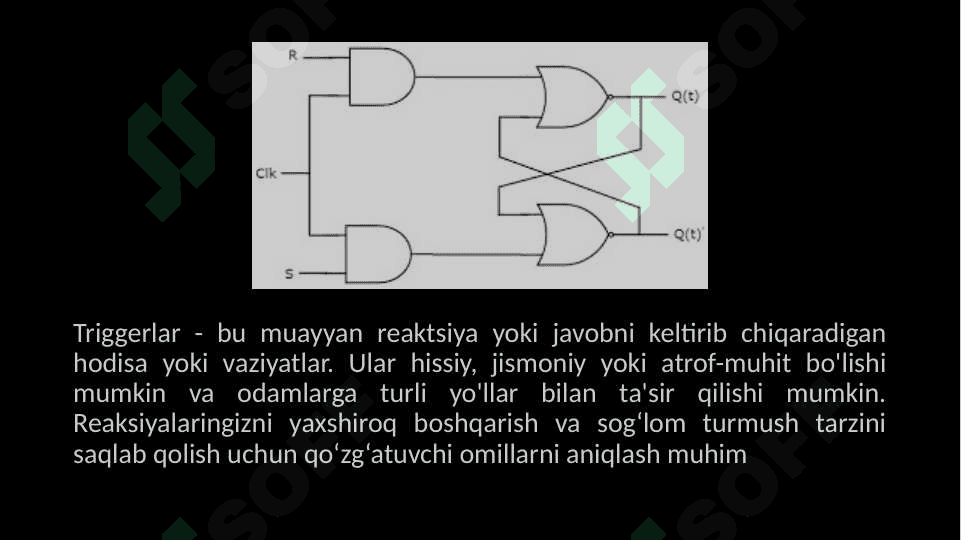 TRIGGERLAR. ASSINXRON TRIGGERLAR 3