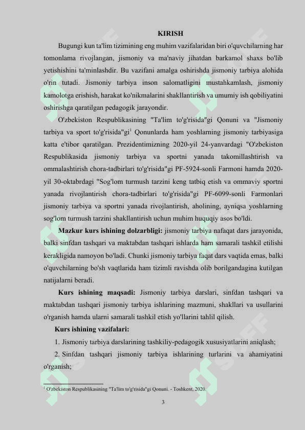 Jismoniy tarbiya darsida o‘quv,sinfdan tashqari va maktabdan tashqari ishlari 2