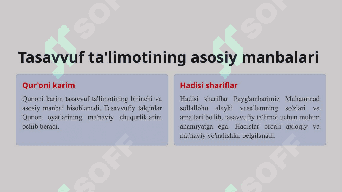 Tasavvufning sharq madaniyatiga ta'siri 6