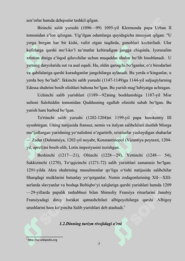 Dinning turizm bilan chambarchas bog’liqligi 7