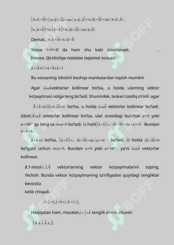 Analitik geometriyadan kurs ishi 8