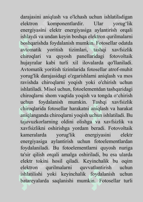 Fotorezistor yordamida xonalarni yoritish chiroqlarini boshqarish 4