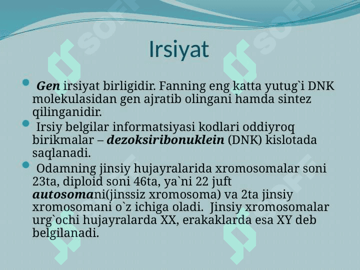 Organizm  va  Muhit 5