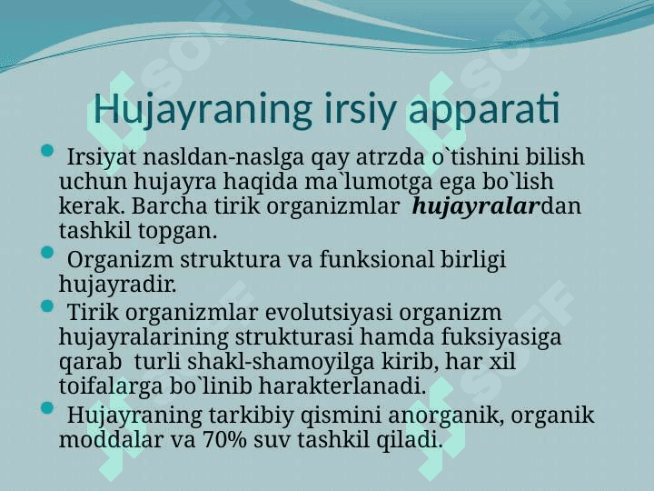 Organizm  va  Muhit 6