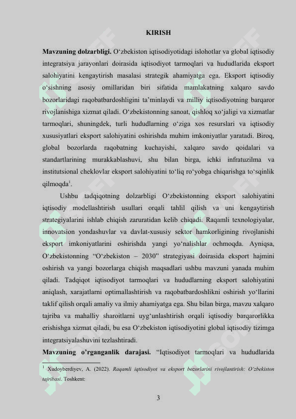 Iqtisodiyot tarmoqlari va hududlarida eksport salohiyatini kengaytirish 3