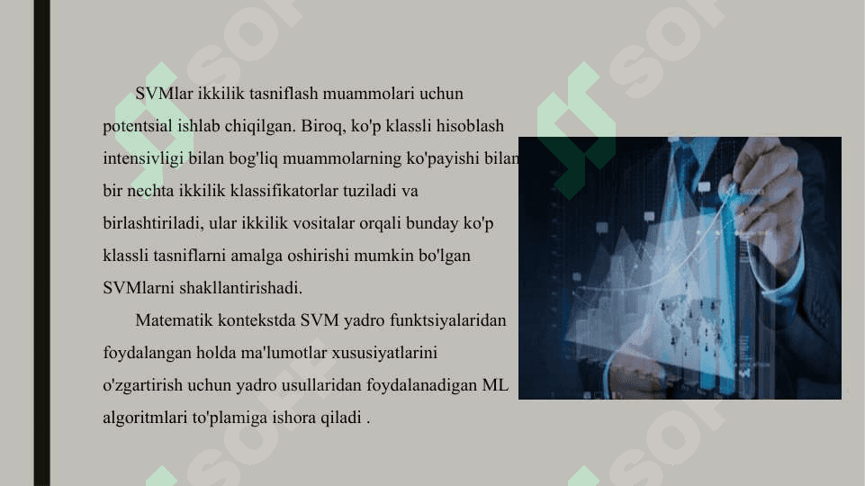 Opor vektorlar usuli 6