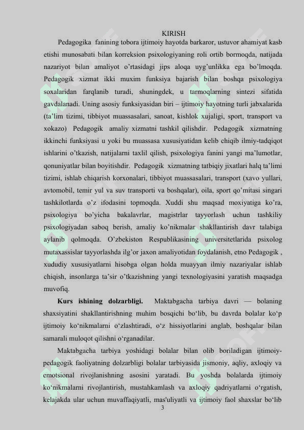 Maktabgacha tarbiya yoshidagi bolalar bilan olib boriladigan ijtimoiy pedagogik faoliyat 3