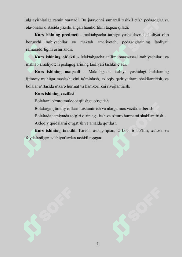 Maktabgacha tarbiya yoshidagi bolalar bilan olib boriladigan ijtimoiy pedagogik faoliyat 4