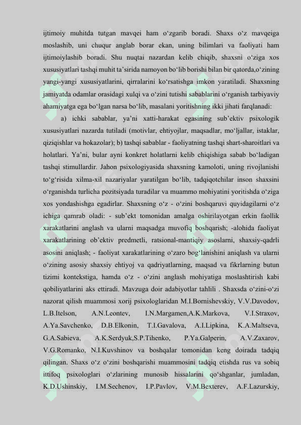 Psixologik o‘zini o‘zi boshqarish usullarini qo‘llashda funksional holatni o‘zgartirishning asosiy omili sifatida 3
